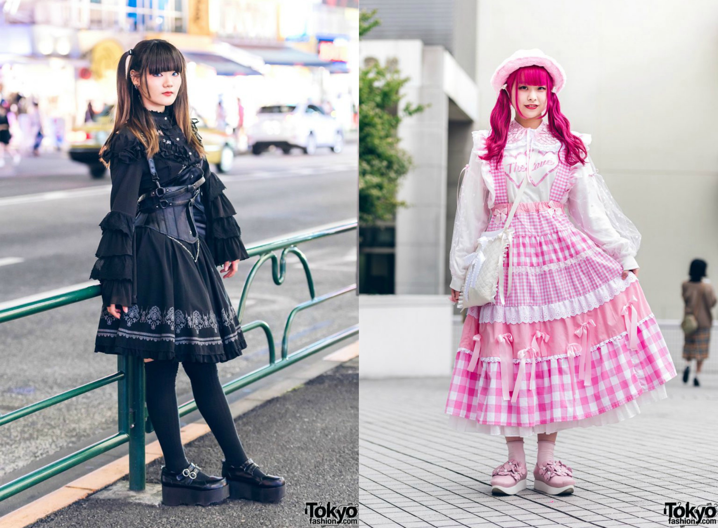  loli японки Харадзюку-вайб: японская уличная мода